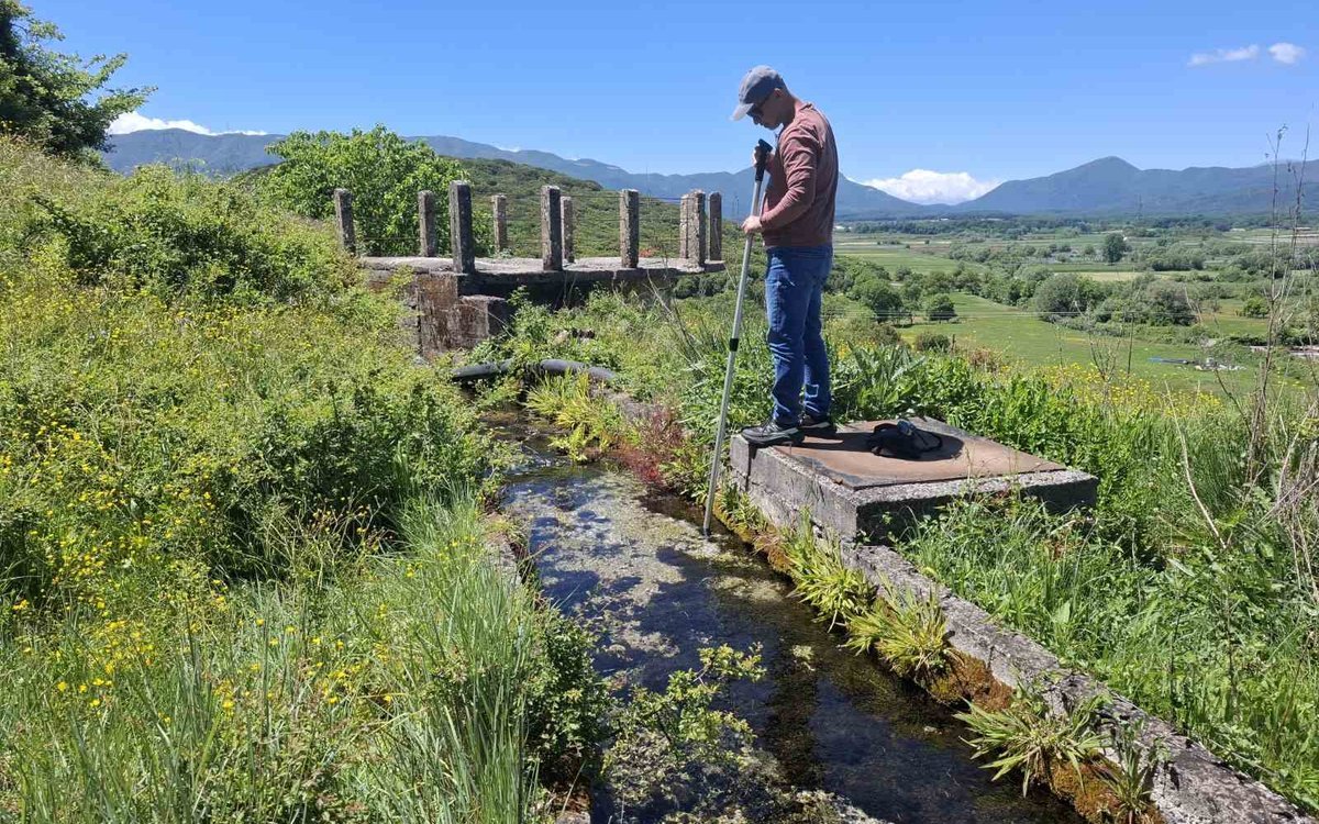 Global Water FP111 (Xylem) — μυλίσκος μέτρησης παροχής